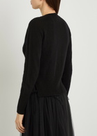 Simone Rocha Embellished Cashmere Cardigan Black