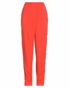 Manila Grace Womens Pants in Red