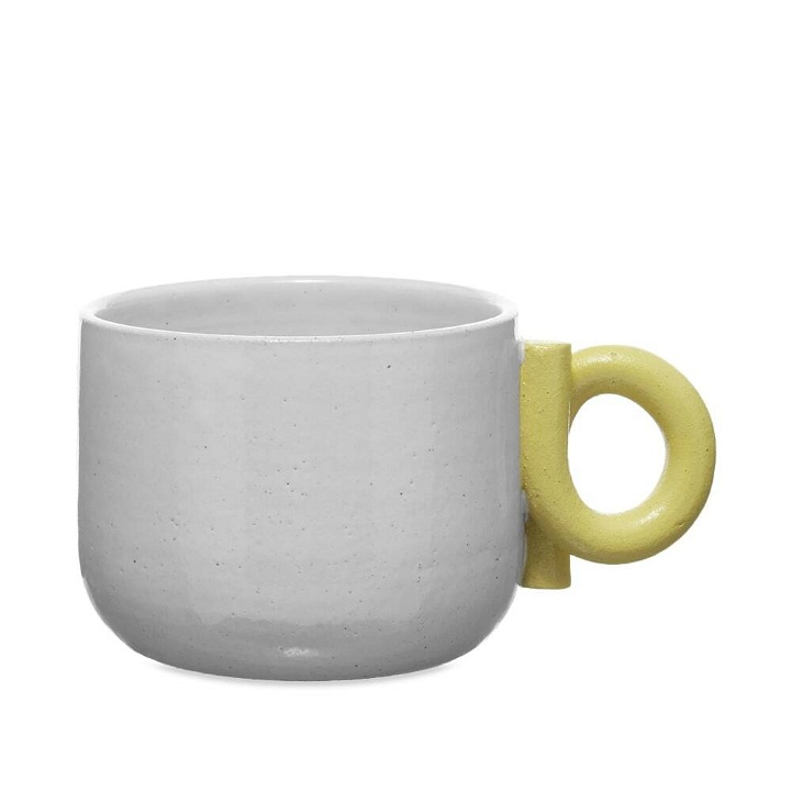 Photo: Milo Made Men's Squiggle Mug in Yellow