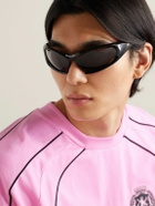 Balenciaga - Wrap-Around Acetate Sunglasses
