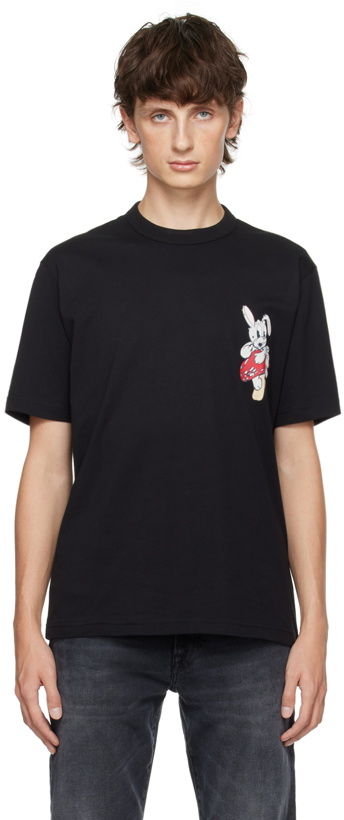 Photo: PS by Paul Smith Black Toadstool Bunny T-Shirt