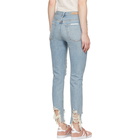 Grlfrnd Blue Karolina Deconstructed Jeans