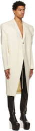 Rick Owens Off-White Jumbo Tatlin Coat