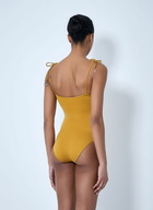 Chloé Tie-Shoulder Swimsuit