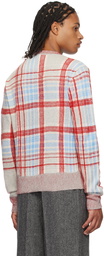 Vivienne Westwood Red & Blue Check Sweater