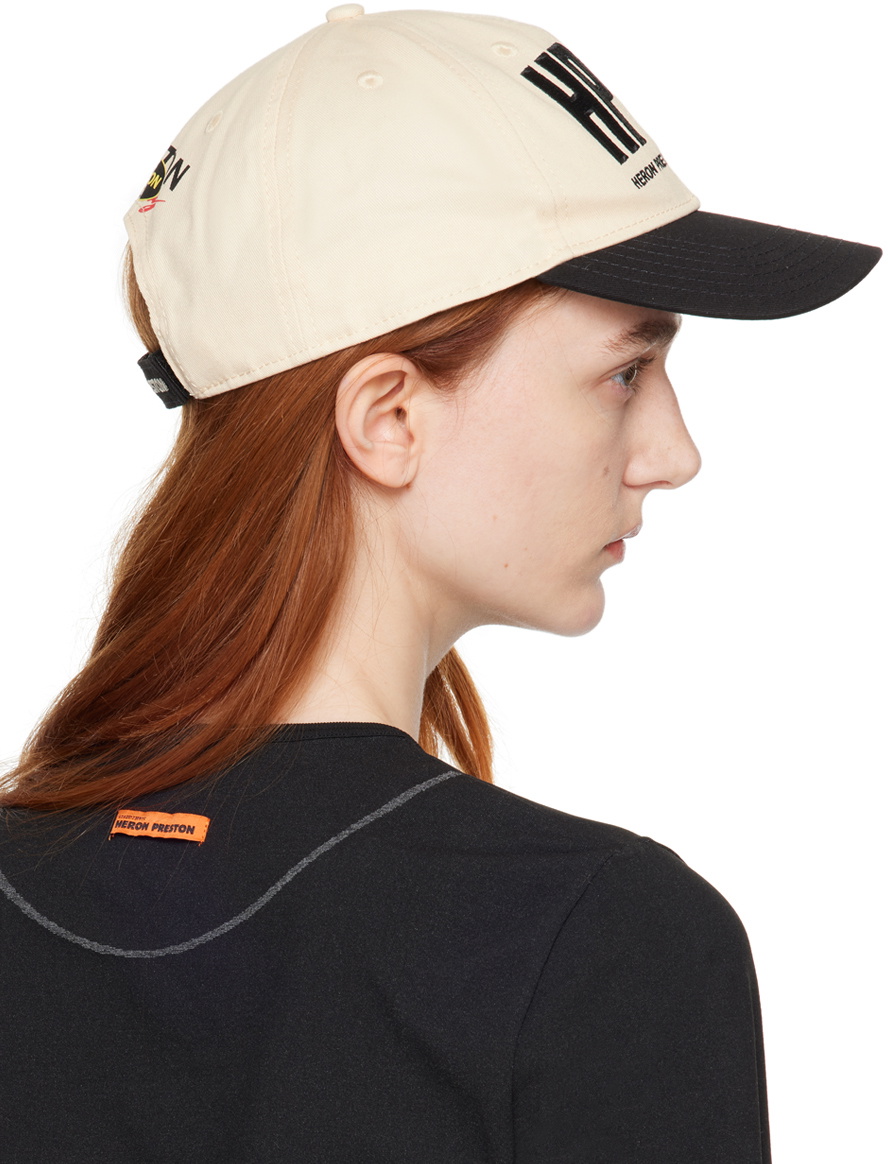 Heron Preston Black & Off-White 'HPNY' Cap