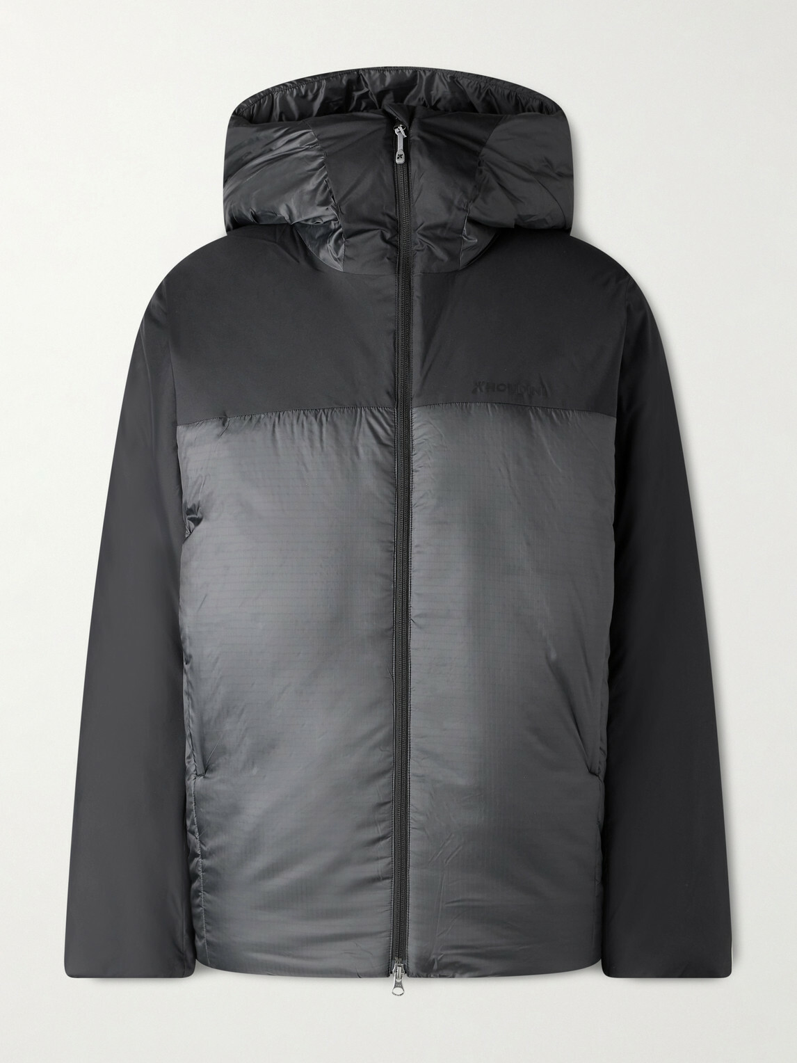 Houdini - Double Dunfri Switch Woven™-Panelled Spinner Ripstop Hooded Ski Jacket - Black