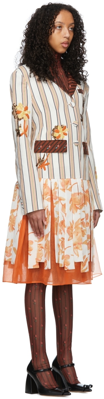 SHUTING QIU White Cotton Coat