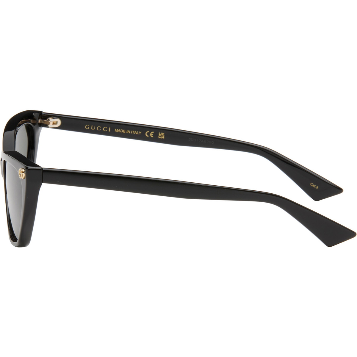 Gucci Black Light GG Cat Eye Sunglasses