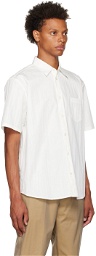 John Elliott White Cloak Shirt