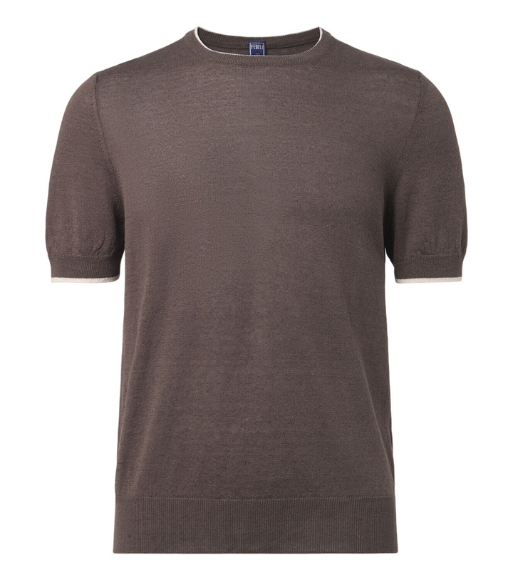 Photo: Fedeli Knitted linen and cotton sweater
