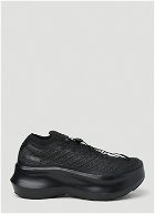Comme Des Garçons x Salomon - Pulsar Platform Sneakers in Black