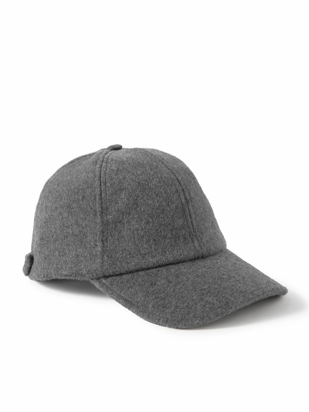 Photo: Officine Générale - Wool and Cashmere-Blend Felt Baseball Cap