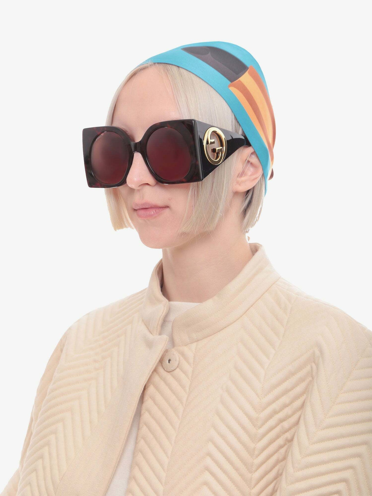 Gucci Sunglasses Brown   Womens