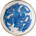 L'OBJET White & Gold Ruan Hoffmann Edition Medium Bowl
