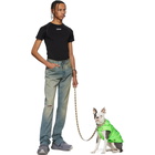 MISBHV Green Puffer Dog Jacket