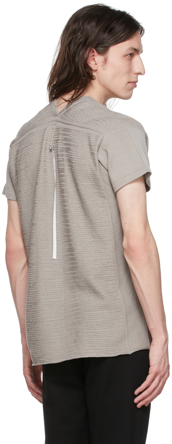 Label Under Construction Grey Cotton Henley