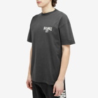 Palm Angels Men's PA City Washed T-Shirt in Washed Black