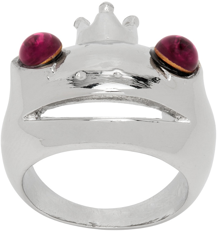 Photo: Collina Strada Silver Frog Prince Ring