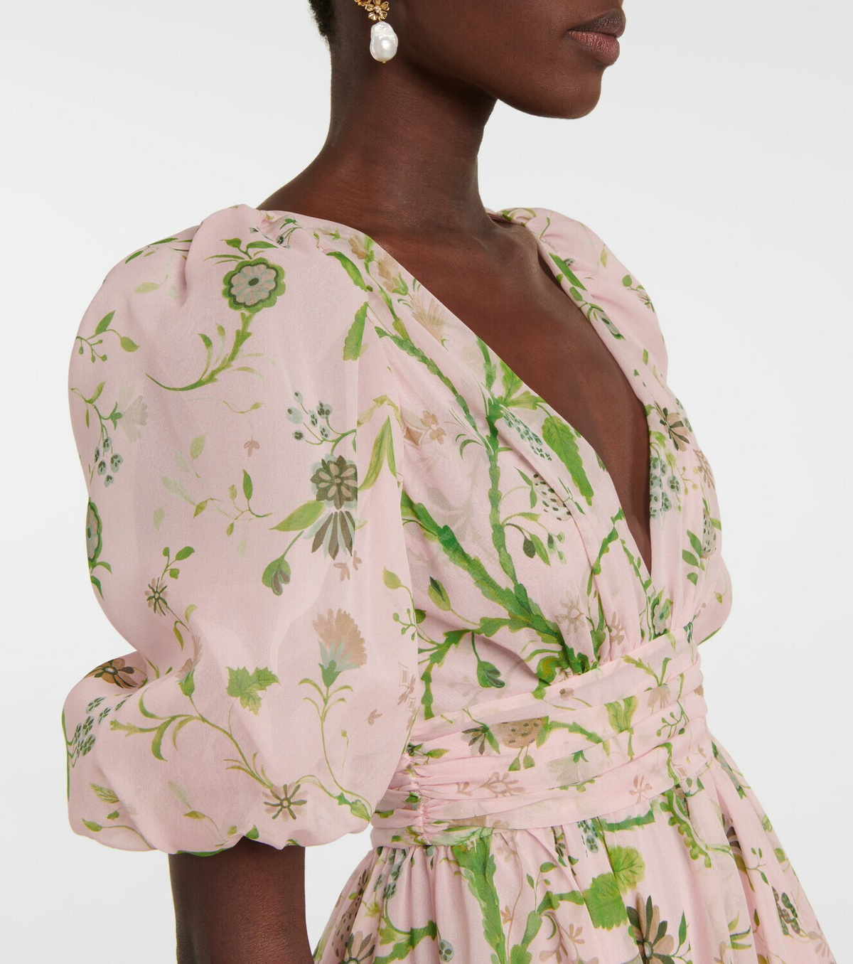 Giambattista Valli Floral silk mini dress Giambattista Valli