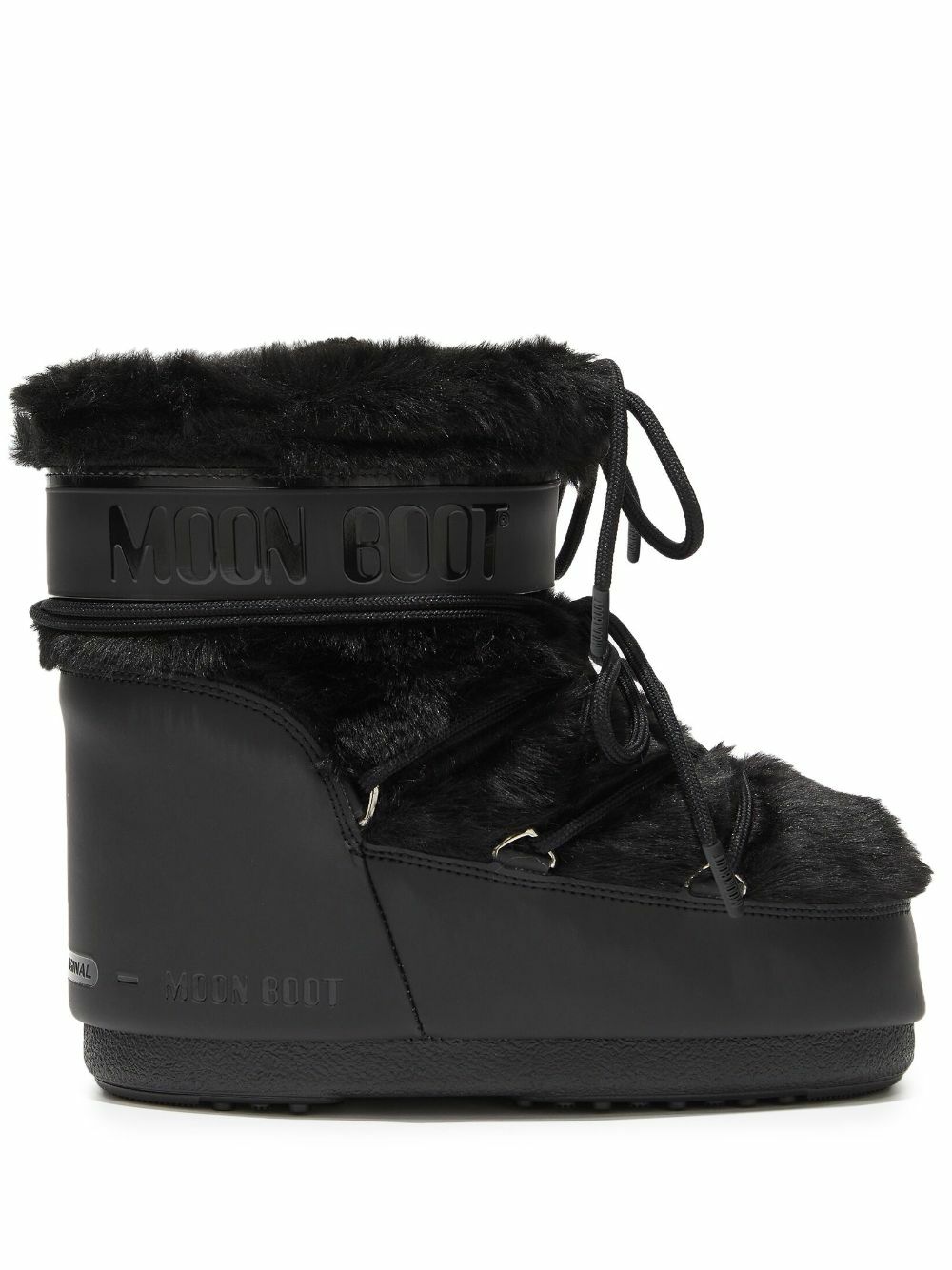 Moon Boot Women's Low Faux Fur Sandals Pattern