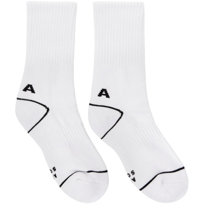 Photo: ADER error White A Basic Socks