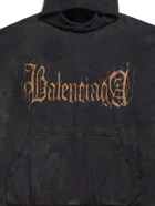 BALENCIAGA - Logo Cotton Hoodie
