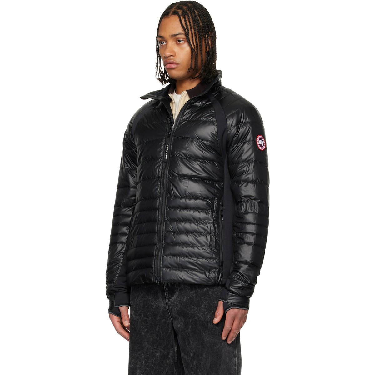 Canada Goose Black HyBridge Lite Down Jacket