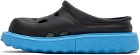 Off-White Black & Blue Spongesole Meteor Sandals