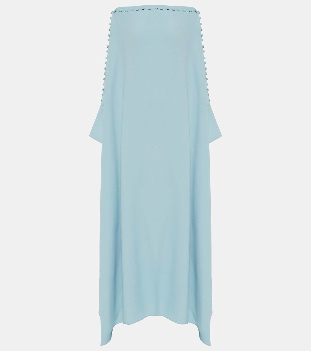 Taller Marmo Mila off-shoulder crêpe kaftan Taller Marmo