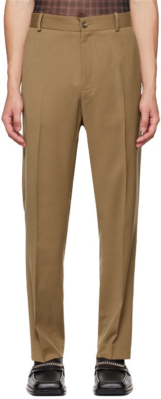 Photo: Han Kjobenhavn Brown Single Suit Trousers