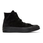 Converse Black Velvet Chuck 70 Hi Sneakers