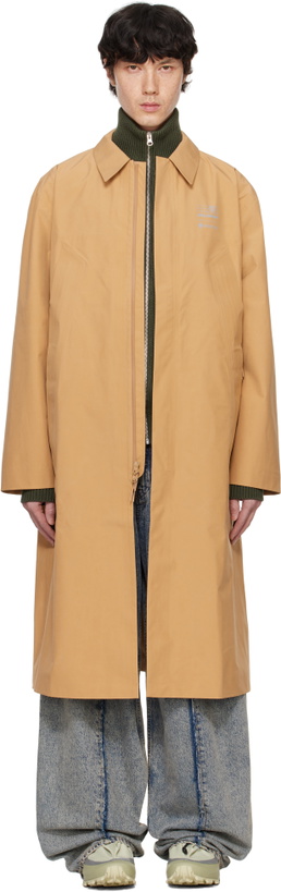 Photo: MM6 Maison Margiela Tan Salomon Edition Outerwear Trench Coat