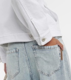 Brunello Cucinelli Cotton-blend denim jacket