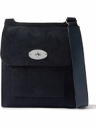 Mulberry - Antony Leather-Trimmed Corduroy-Suede Messenger Bag