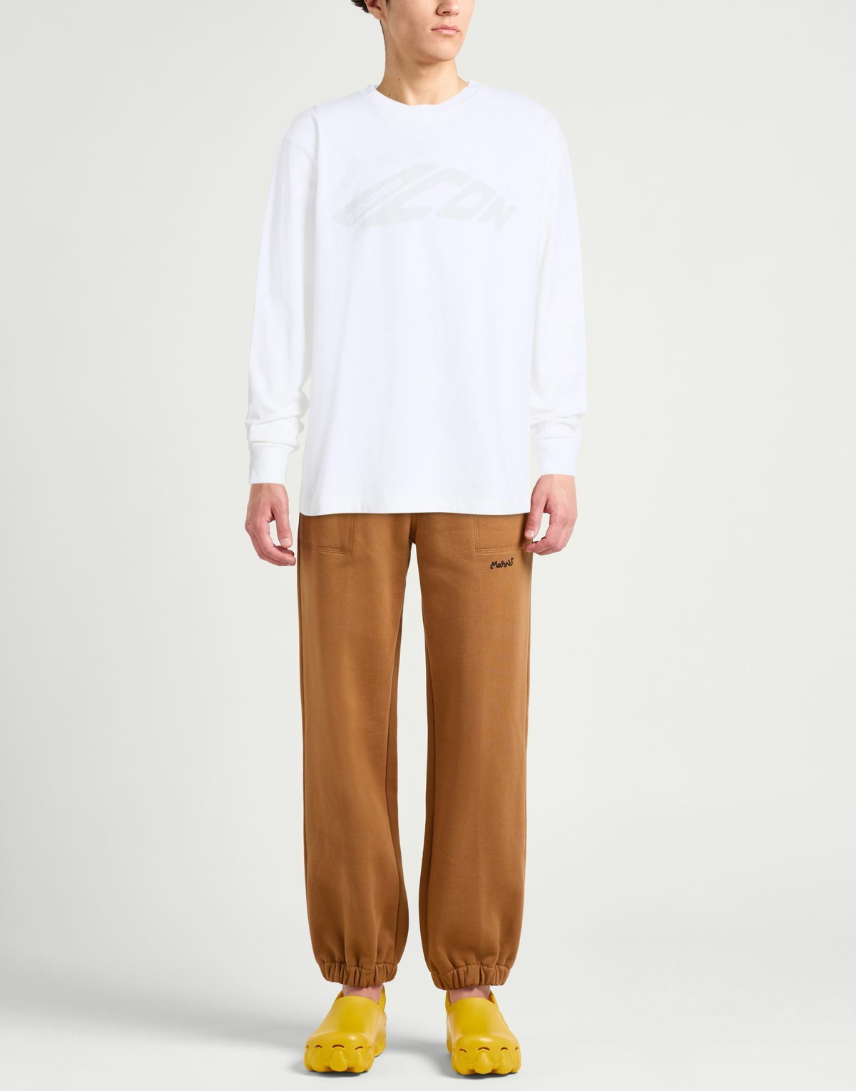 Dsquared2 Mens T-shirt in Off white