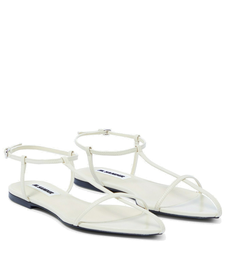 Photo: Jil Sander - Leather thong sandals