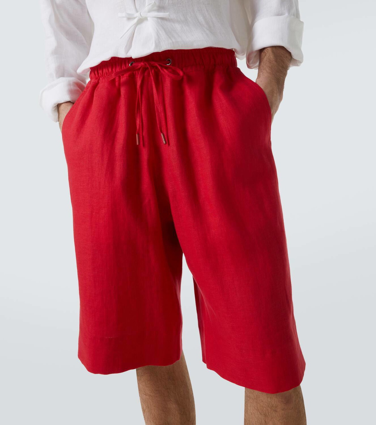 Kiton Linen shorts
