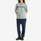 Gramicci Women's Zip Up Wave Shirt in Pacific Plaid