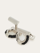 Ferragamo Mens Gancini cufflinks in Black