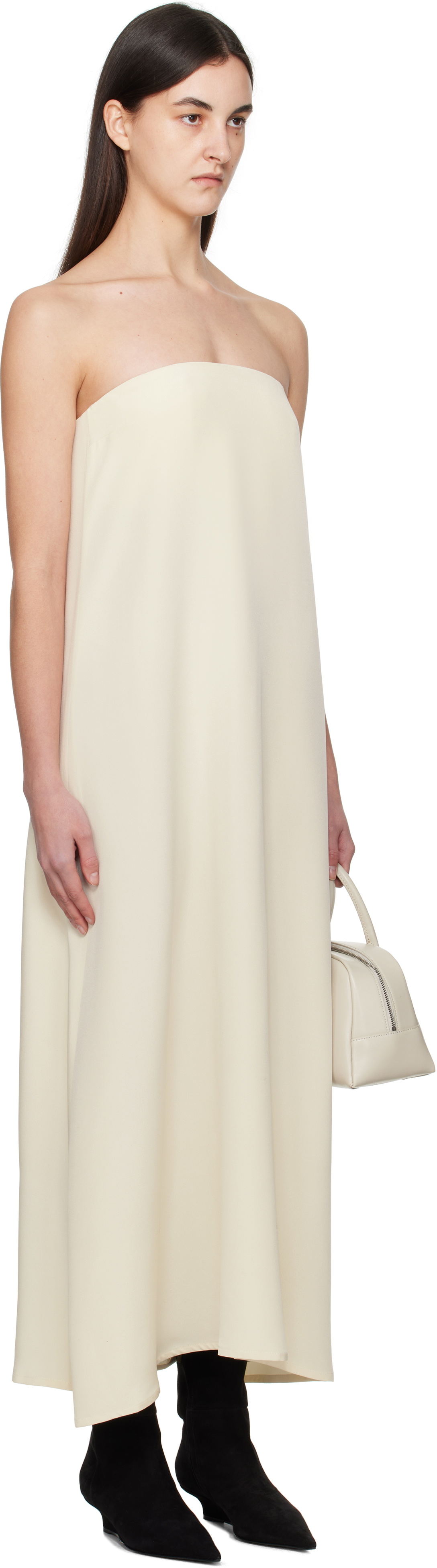 La Collection Off-White Joan Maxi Dress