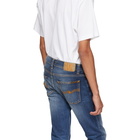 Nudie Jeans Blue Tight Terry Jeans