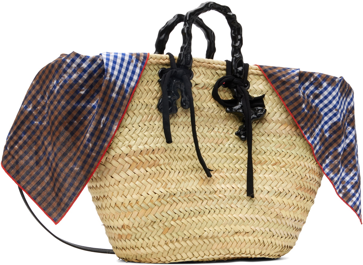 Ottolinger Beige Big Basket Tote