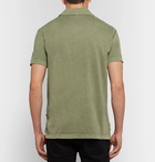 James Perse - Supima Cotton-Jersey Polo Shirt - Men - Sage green