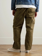 Folk - Prism Straight-Leg Cotton-Twill Cargo Trousers - Brown