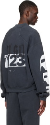 Rivington Roi Rebis Black Membership USO Crewneck Sweatshirt