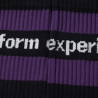 Uniform Experiment Line Regular Sock