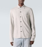 Allude Cotton and cashmere overshirt