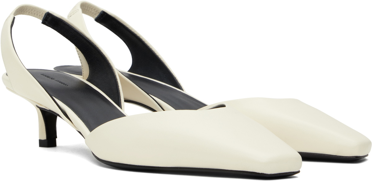 Loulou Studio Off-White Akila Heels