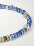 Peyote Bird - Halfdays Silver Multi-Stone Beaded Bracelet